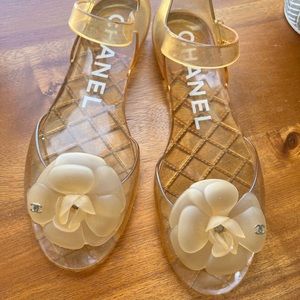 Chanel Jelly sandals